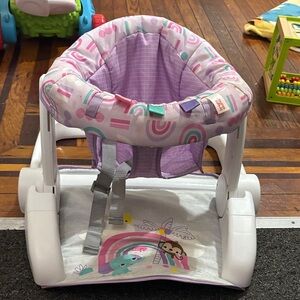 Colorful Baby seat with Fun Patterns